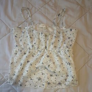 Floral Lace Women’s Top